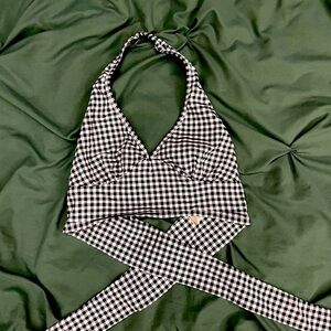 Altard State halter neck, cross back tank!!